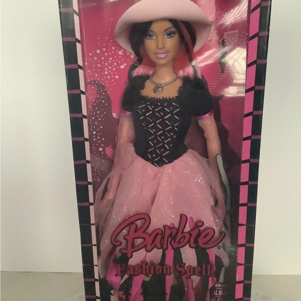 Barbie | Toys | Barbie Fashion Spell Halloween Doll In Pinkblack Witch  Outfit By Mattel 208 | Poshmark
